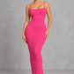 Sculp 2-in-1 ribbed cami shapewear maxi dress – colour view
