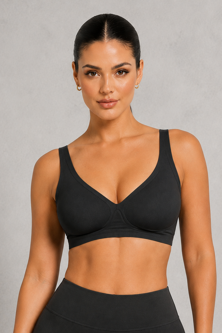 SculpStore Deep V Wireless Push-Up Bra