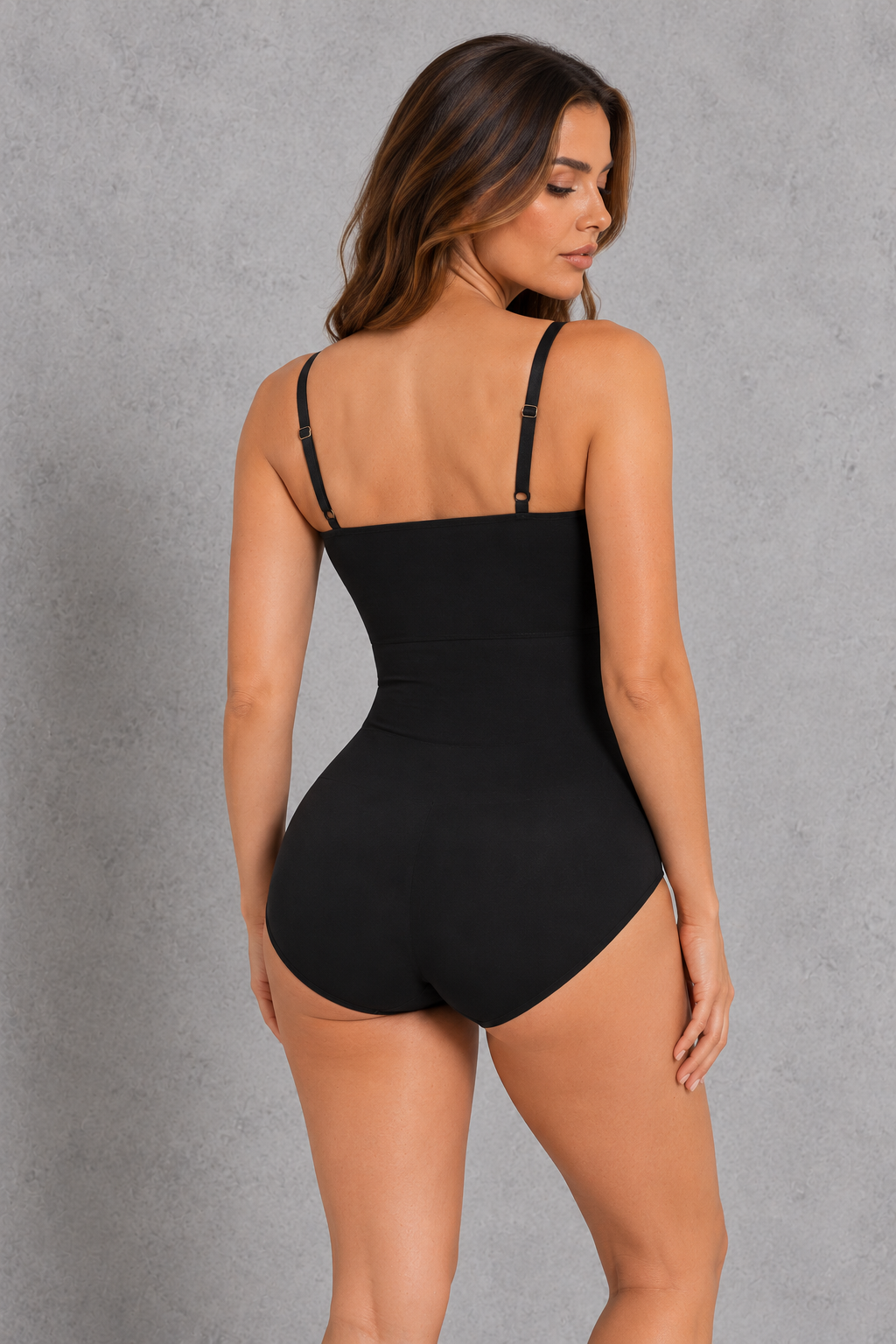 Sculp Scoop Neck Shaping Bodysuit – Black