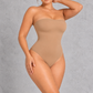 Sculp Strapless Bandeau Shaping Bodysuit in Nude – front view