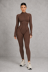 Sculp Long Sleeve Zip-Up Sculpting Jumpsuit – image 5