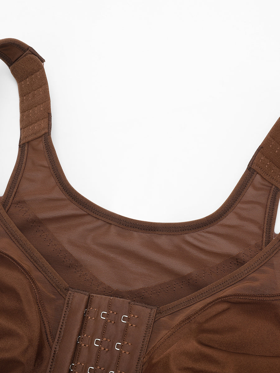 SculpStore Compression Bra - Post Surgery Front Closure Wireless Recovery Bra