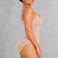 Sculp seamless butt lift shapewear bodysuit in Nude – side view