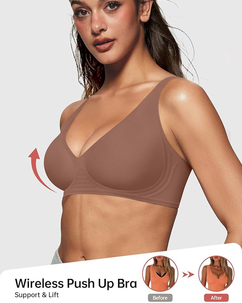 Sculp™ Deep V Wireless Push-Up Bra