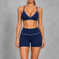 Sculp Racerback Sports Bra & Scrunch Bum Shorts Set – image 2