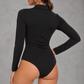 Sculp Seamless Long Sleeve V-Neck Shaping Bodysuit – image 3