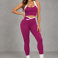 Sculp Cross Back Sports Bra & Scrunch Bum Leggings Set – image 5