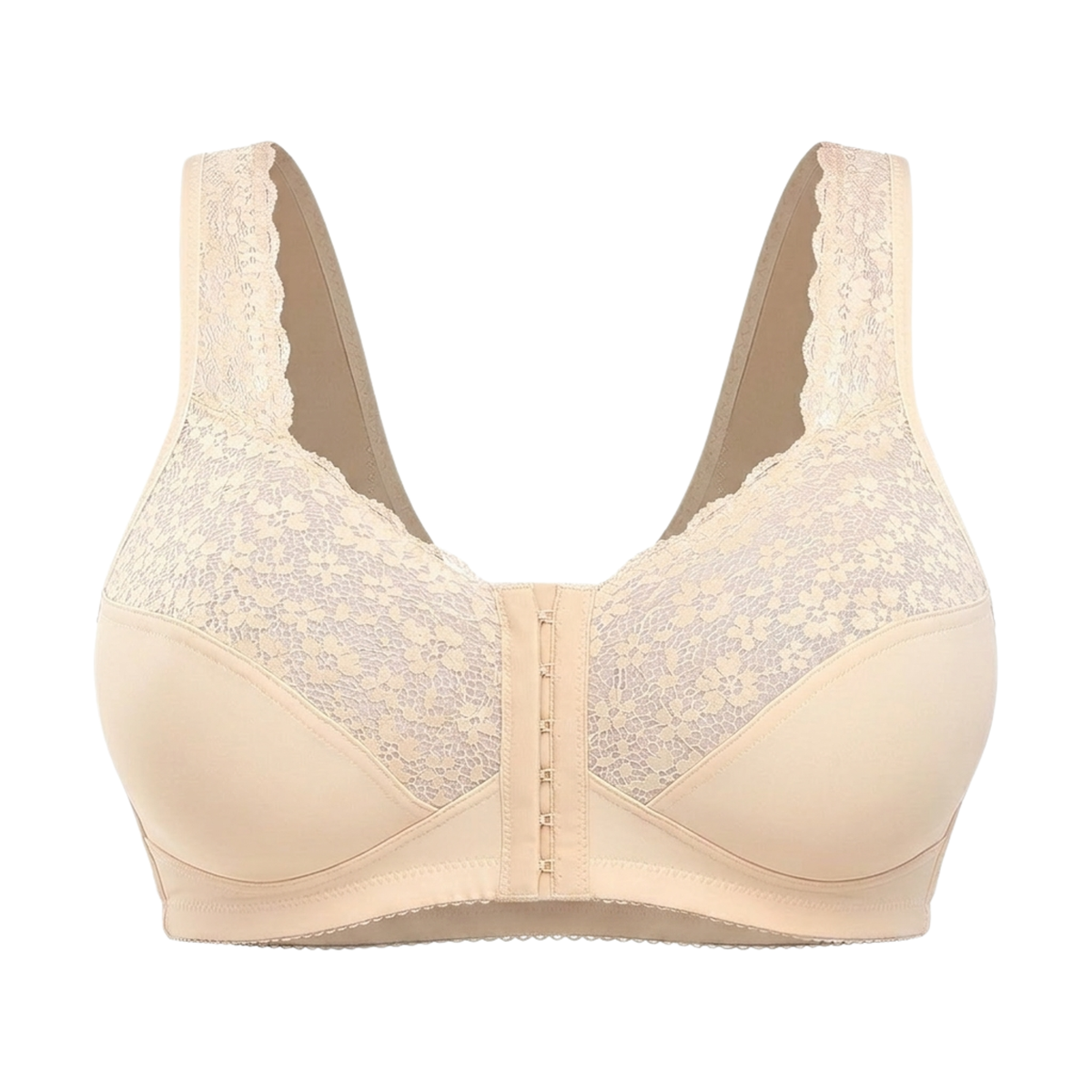 Sculp Front Fastening Wireless Support Bra – Comfort Fit