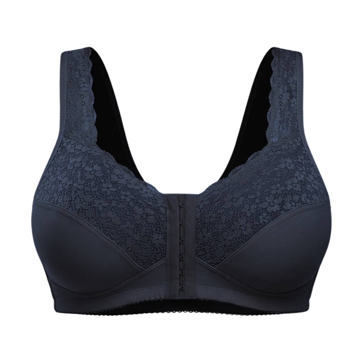 Sculp Front Fastening Wireless Support Bra – Comfort Fit