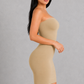 Sculp Strapless Shaping Slip Dress with Removable Straps
