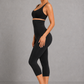 Sculp Capri High-Waisted Tummy Control 3/4 Shaping Leggings