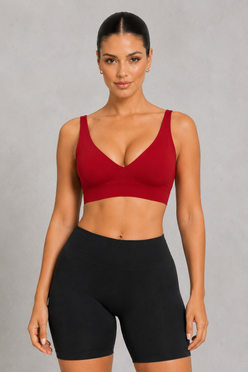 SculpStore Deep V Wireless Push-Up Bra