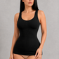 Sculp 2-in-1 Tummy Control Shapewear Cami Top with Built-In Padded Bra