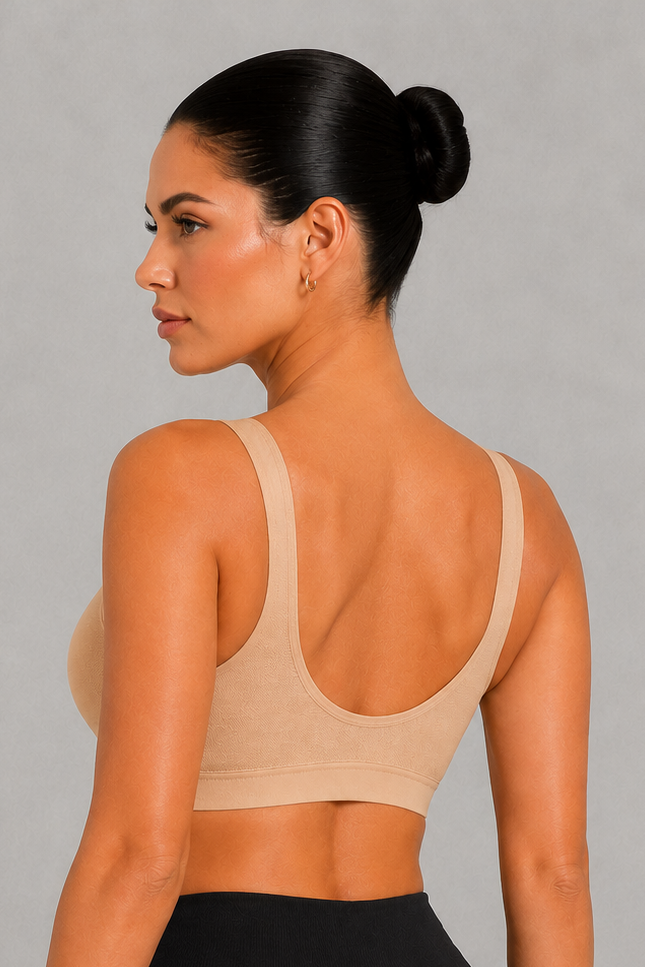 Sculp Front Closure Wireless Side Support Bra