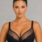 Sculp Floral Lace Full-Cup Minimizer Bra