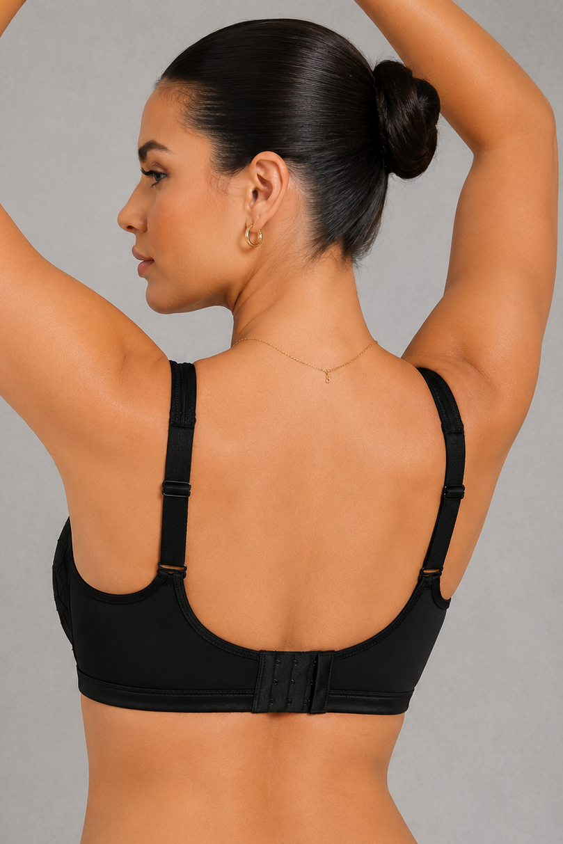 Sculp Floral Lace Full-Cup Minimizer Bra