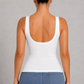 Sculp Ribbed Padded Racerback Tank Suppport Top