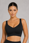 Sculp Seamless Wireless V-Neck Push-Up Bra