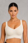 Sculp Seamless Wireless V-Neck Push-Up Bra