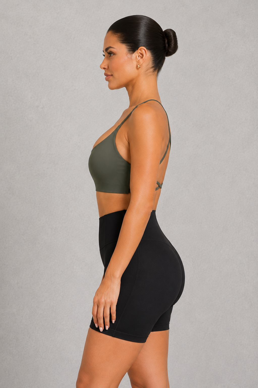 Sculp Seamless Push-Up Fitness Sports Bra