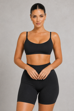 Sculp Seamless Push-Up Fitness Sports Bra