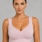 Sculp Seamless Fixed Cup Comfort Vest Bra