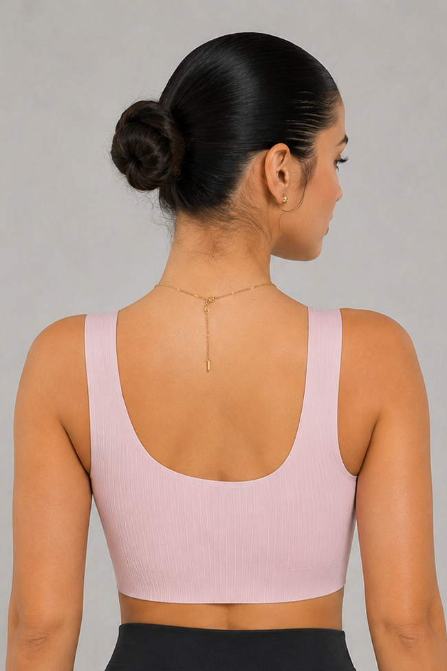 Sculp Seamless Fixed Cup Comfort Vest Bra