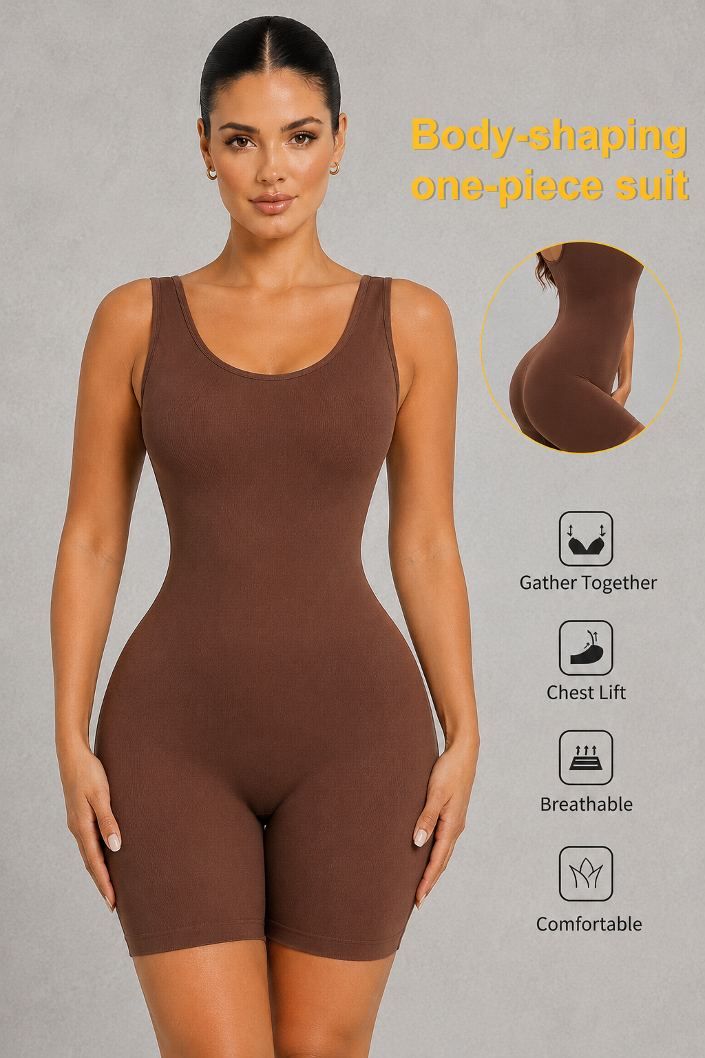 Sculp Seamless Full-Body Thigh-Slimming Shaping Bodysuit