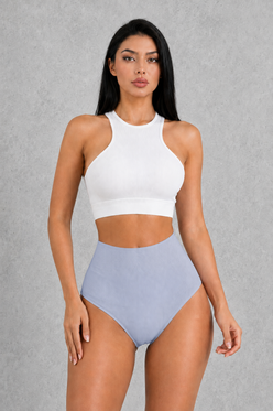 SculpStore Tummy Control Shaping Thong Shorts | Invisible Mid-Waist Briefs