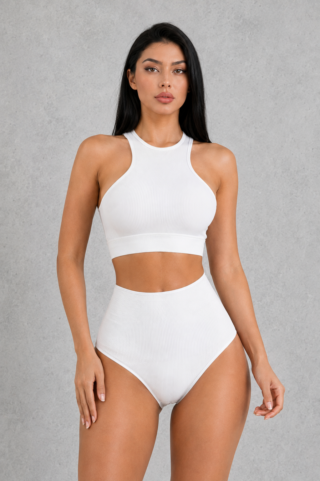 SculpStore Tummy Control Shaping Thong Shorts | Invisible Mid-Waist Briefs