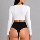 SculpStore Tummy Control Shaping Thong Shorts | Invisible Mid-Waist Briefs