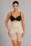 Sculp High Waist Mesh Shaping Shorts - Firm Tummy Control