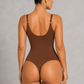 Sculp Deep V Camisole Shaping Bodysuit - Tummy Control Thong