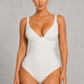 Sculp Deep V Camisole Shaping Bodysuit - Tummy Control Thong