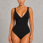 Sculp Deep V Camisole Shaping Bodysuit - Tummy Control Thong