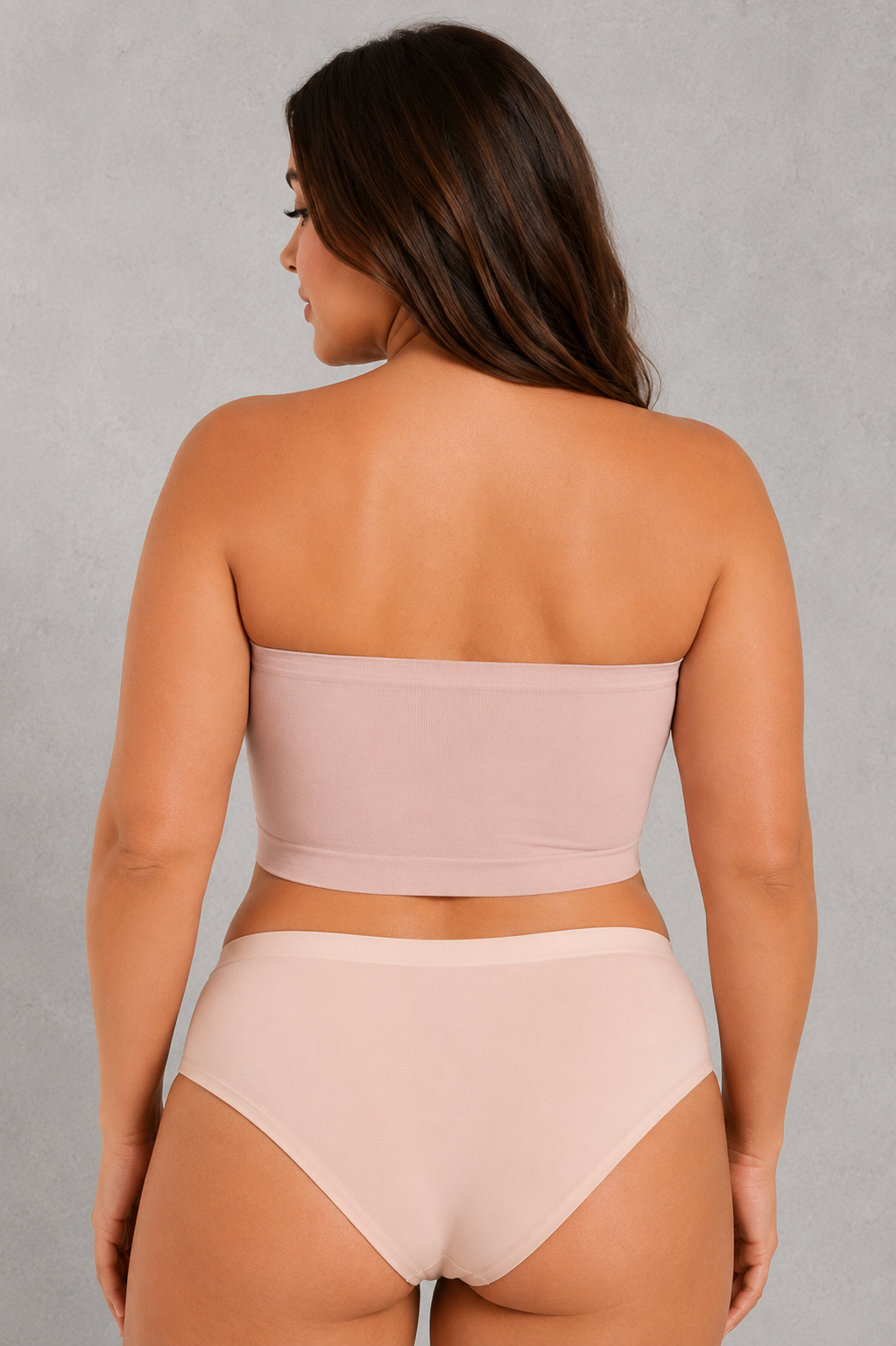 SculpStore Strapless Bra - Seamless Wireless Bandeau, Multiway Bra