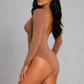 SculpStore Long Sleeve Sculpt Bodysuit | Seamless Tummy Control Thong