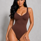 SculpStore SculptShape Bodysuit | Seamless V-Neck Thong Shaper