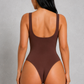 SculpStore SculptShape Bodysuit | Seamless V-Neck Thong Shaper