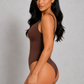 SculpStore SculptShape Bodysuit | Seamless V-Neck Thong Shaper