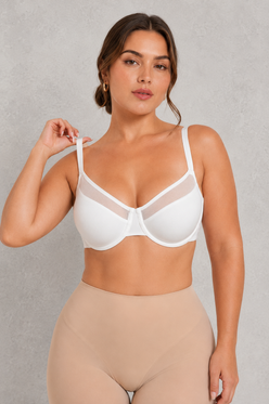SculpStore Full Coverage Underwired Bra - Seamless Full Cup Support Bra
