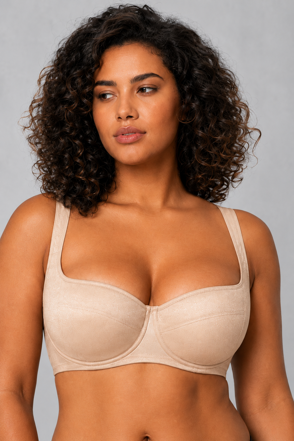 SculpStore Shimmer Lightly Padded Balconette Bra