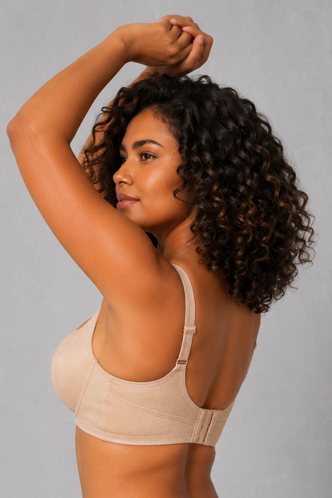 SculpStore Shimmer Lightly Padded Balconette Bra