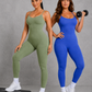 Sculp Ribbed Shaping Jumpsuit – Seamless Tummy Control One Piece