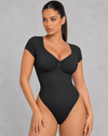 Sculp Tummy Control Thong Bodysuit – Light Compression with Built-In Bra