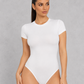 Sculp T-shirt Slim-Fit Bodysuit - Sculpting Tummy Control