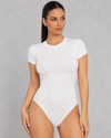 Sculp T-shirt Slim-Fit Bodysuit - Sculpting Tummy Control
