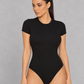 Sculp T-shirt Slim-Fit Bodysuit - Sculpting Tummy Control