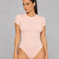 Sculp T-shirt Slim-Fit Bodysuit - Sculpting Tummy Control