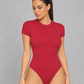 Sculp T-shirt Slim-Fit Bodysuit - Sculpting Tummy Control